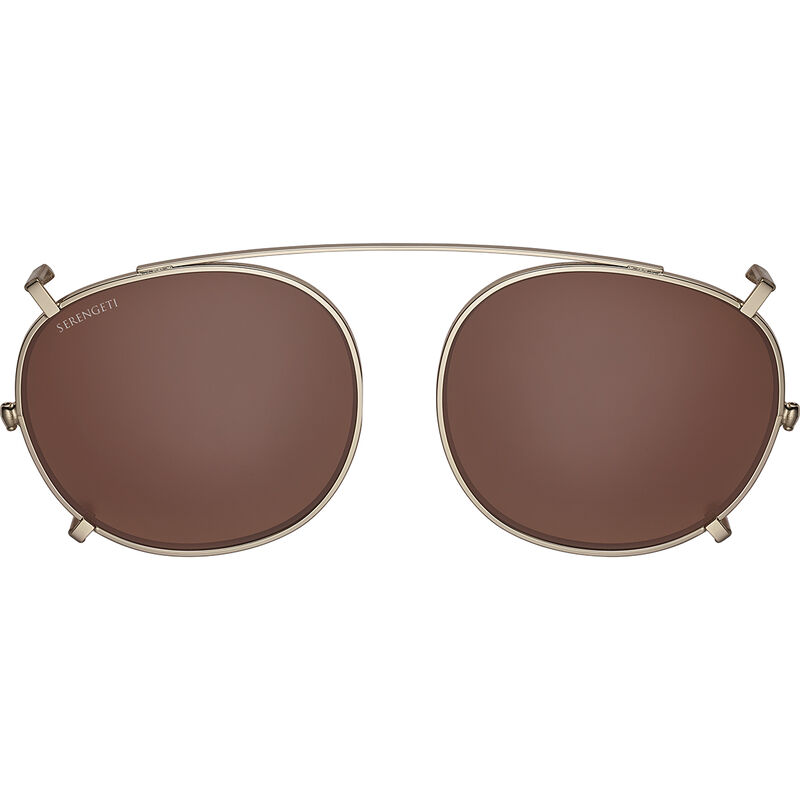 CLIP ON LAERRY, Shiny White Gold-Mineral Polarized Drivers Cat 2 to 3, hi-res image number null